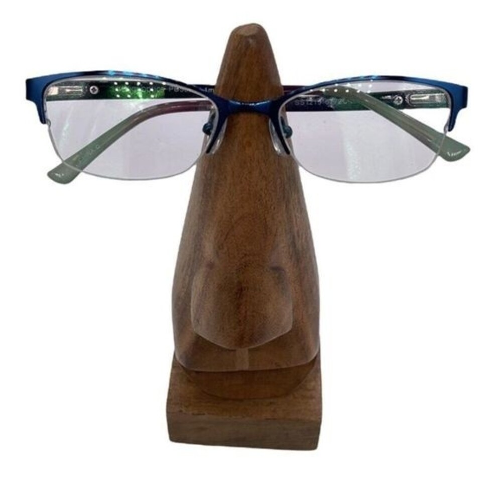 DESIGN-OPTICS Half-Rim Dark Navy Blue Metal Frame Variegated Arms NOT SU…